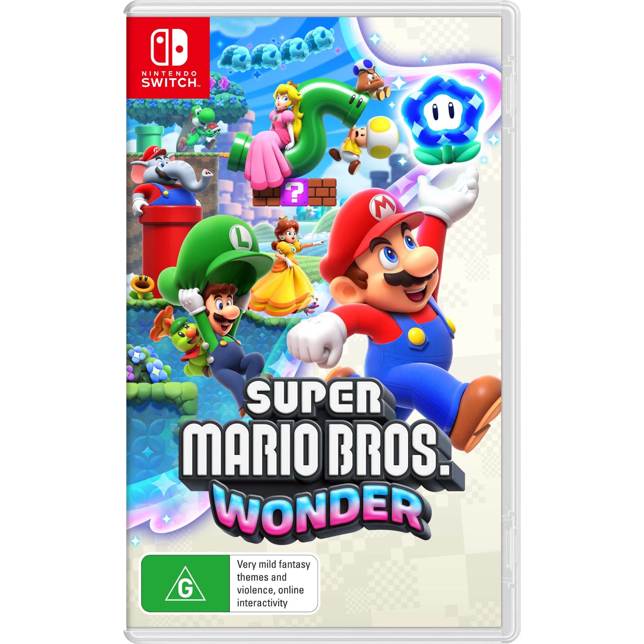 Giant Nintendo Switch Cartridge Decoration Super Mario Bros Wonder