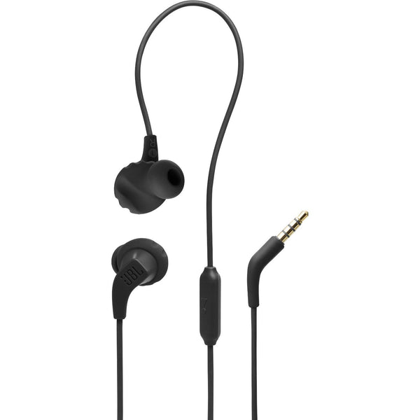 JBL Endurance Run 2 Wired In Ear Headphones Black JB Hi Fi