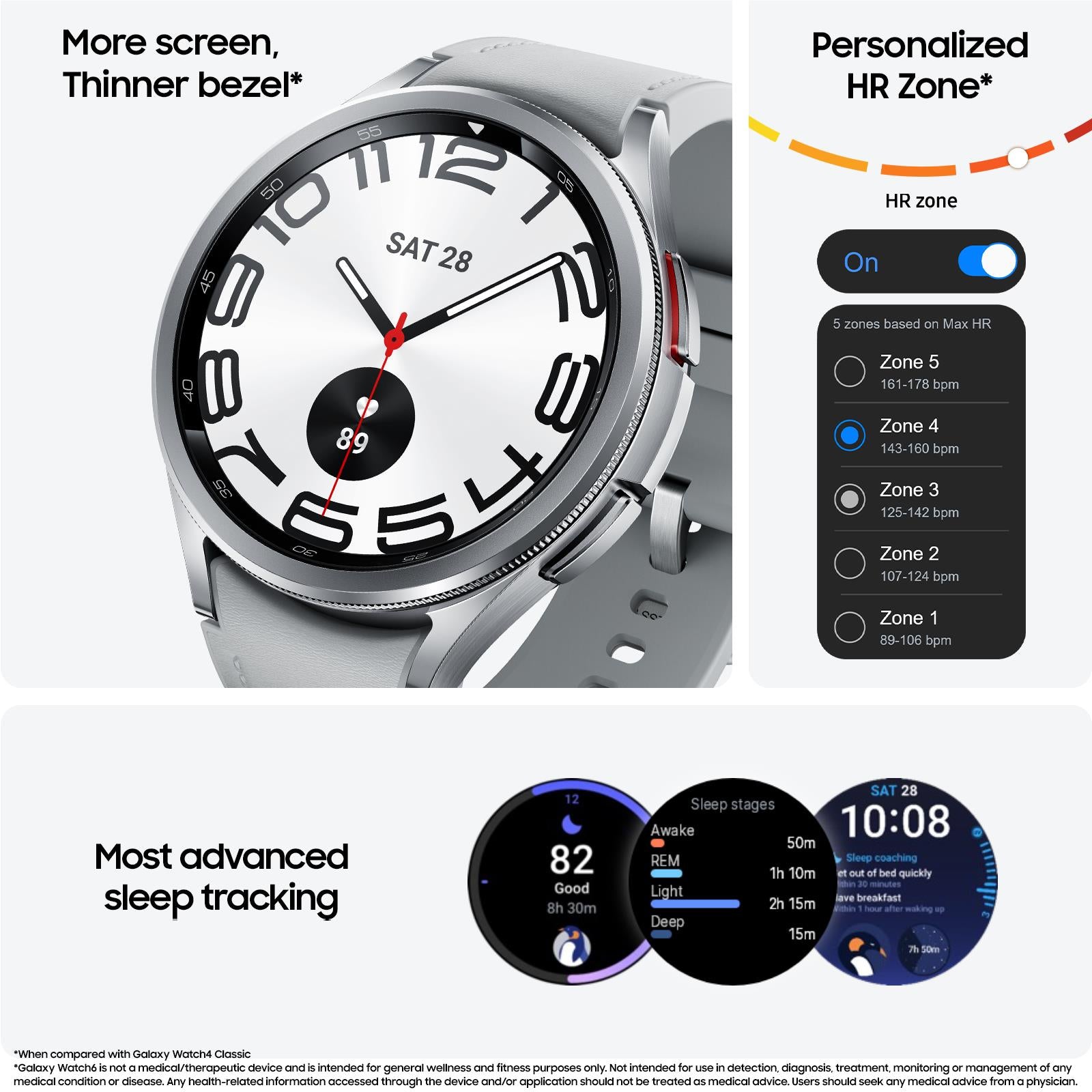 Samsung Galaxy Watch6 Classic 43mm LTE (Black)