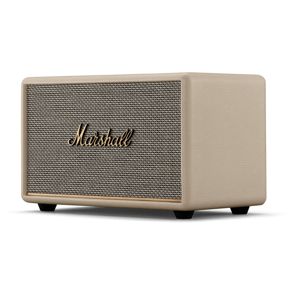 Marshall Acton III Wireless Bluetooth Speaker (Cream) - JB Hi-Fi