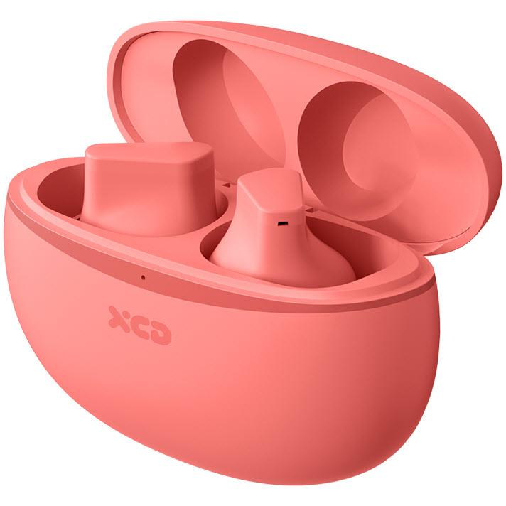 XCD XCD23001 True Wireless In-Ear Headphones (Coral) - JB Hi-Fi