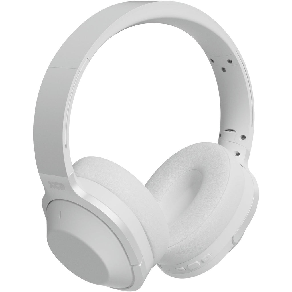 XCD XCD23009BK Bluetooth Over-Ear Headphones (White) - JB Hi-Fi