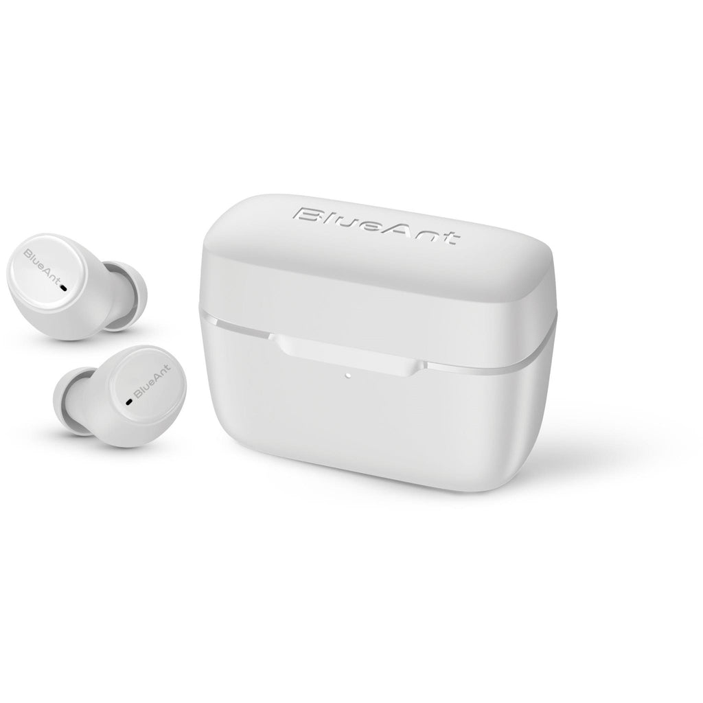 Blueant Pump Air Lite 2 TWS In-Ear Headphones (Arctic White) - JB Hi-Fi