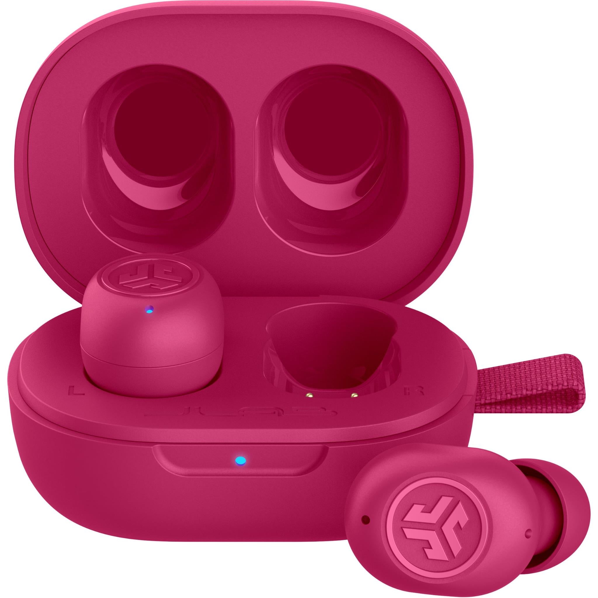 JLab JBuds Mini True Wireless In Ear Headphones Pink JB Hi Fi