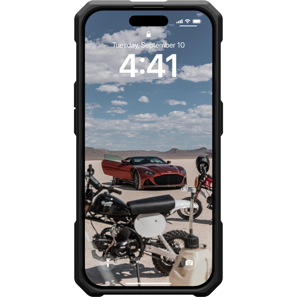 UAG Monarch Pro Case for iPhone 15 Pro (Carbon Fibre) - JB Hi-Fi
