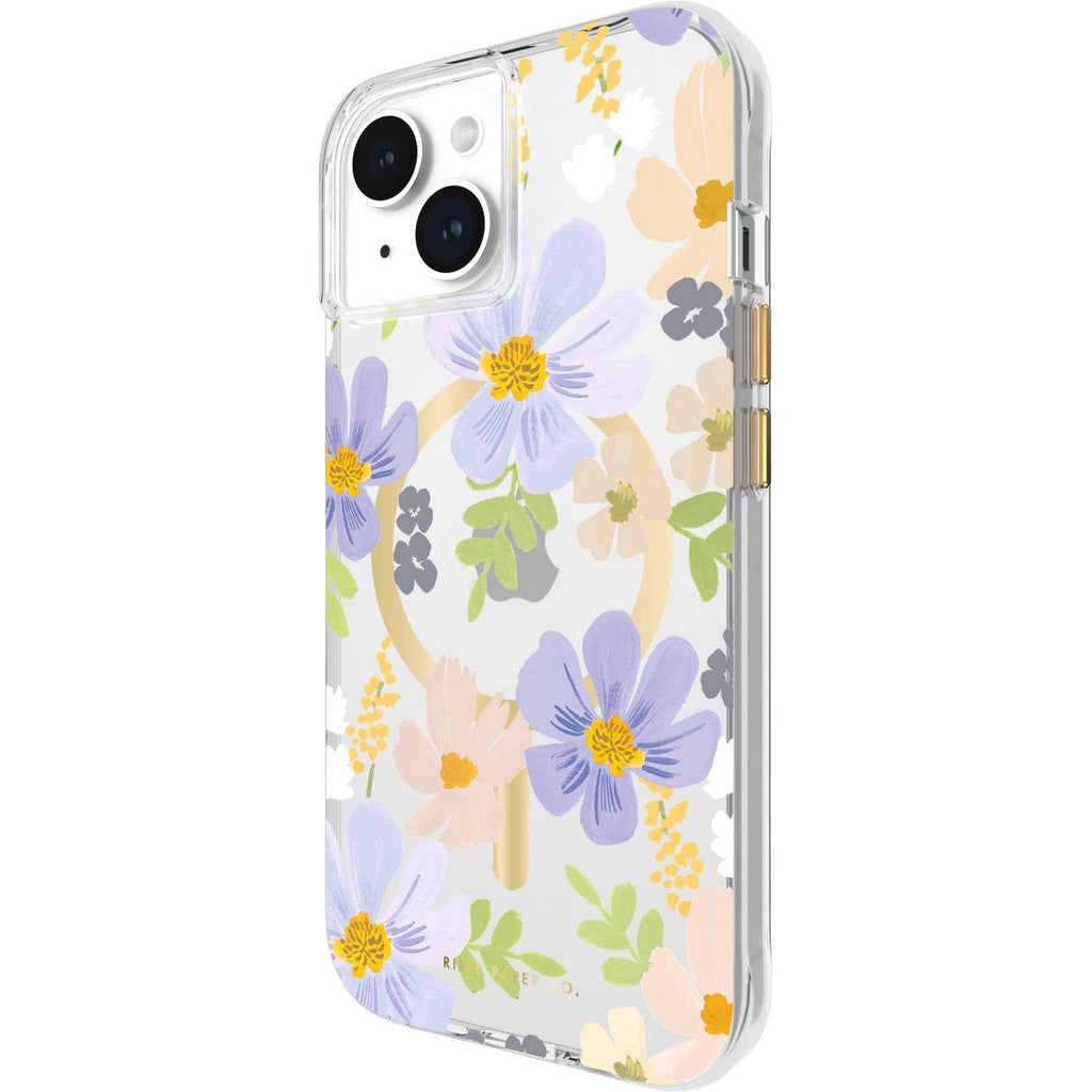 Case-Mate Rifle Paper MagSafe Case for iPhone 15 (Pastel Marguerite ...