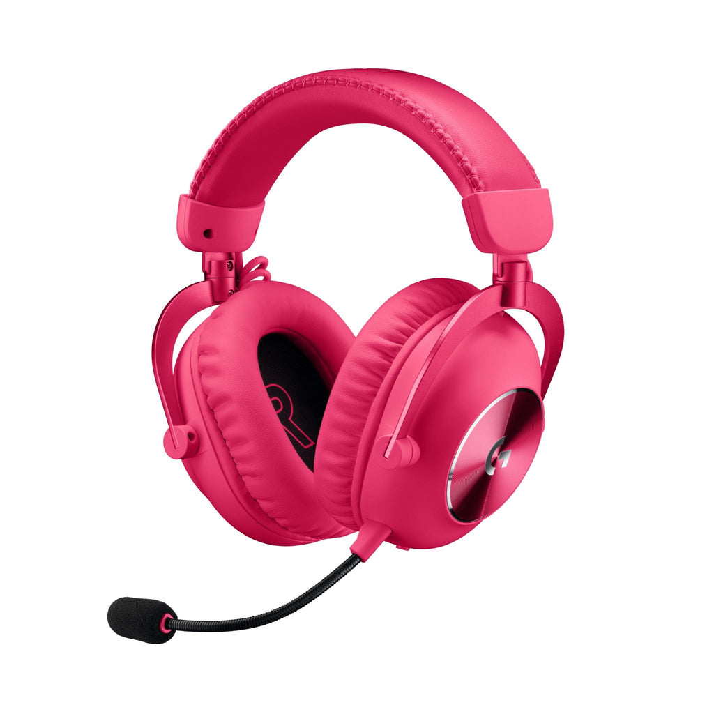 Logitech G PRO X 2 LIGHTSPEED Wireless Gaming Headset (Magenta) - JB Hi-Fi