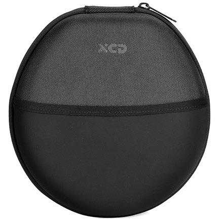 XCD EVA Headphone Case with Lycra Pocket Airline Audio Adaptor