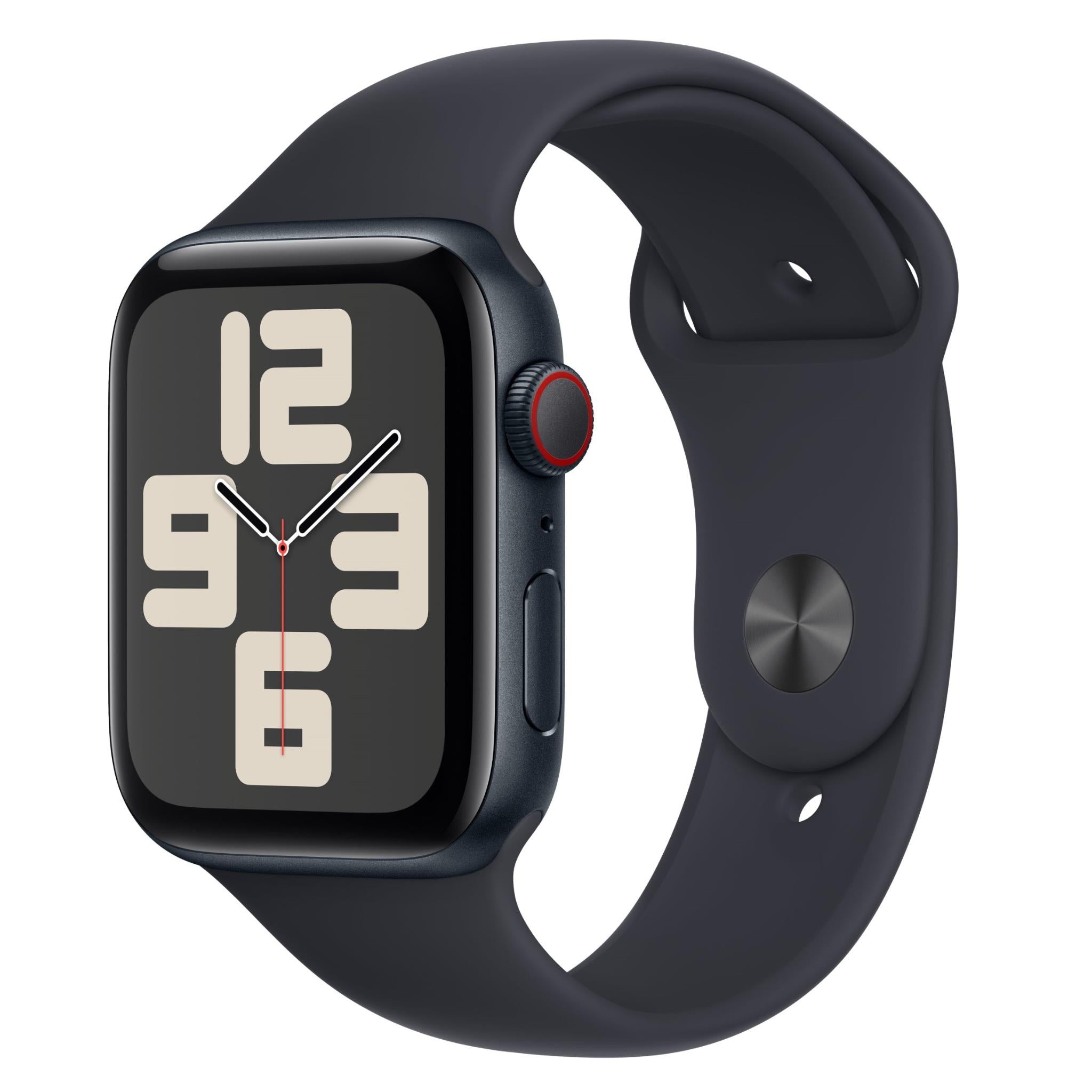 Apple Watch SE 44mm Midnight Aluminium Case GPS + Cellular (M/L 