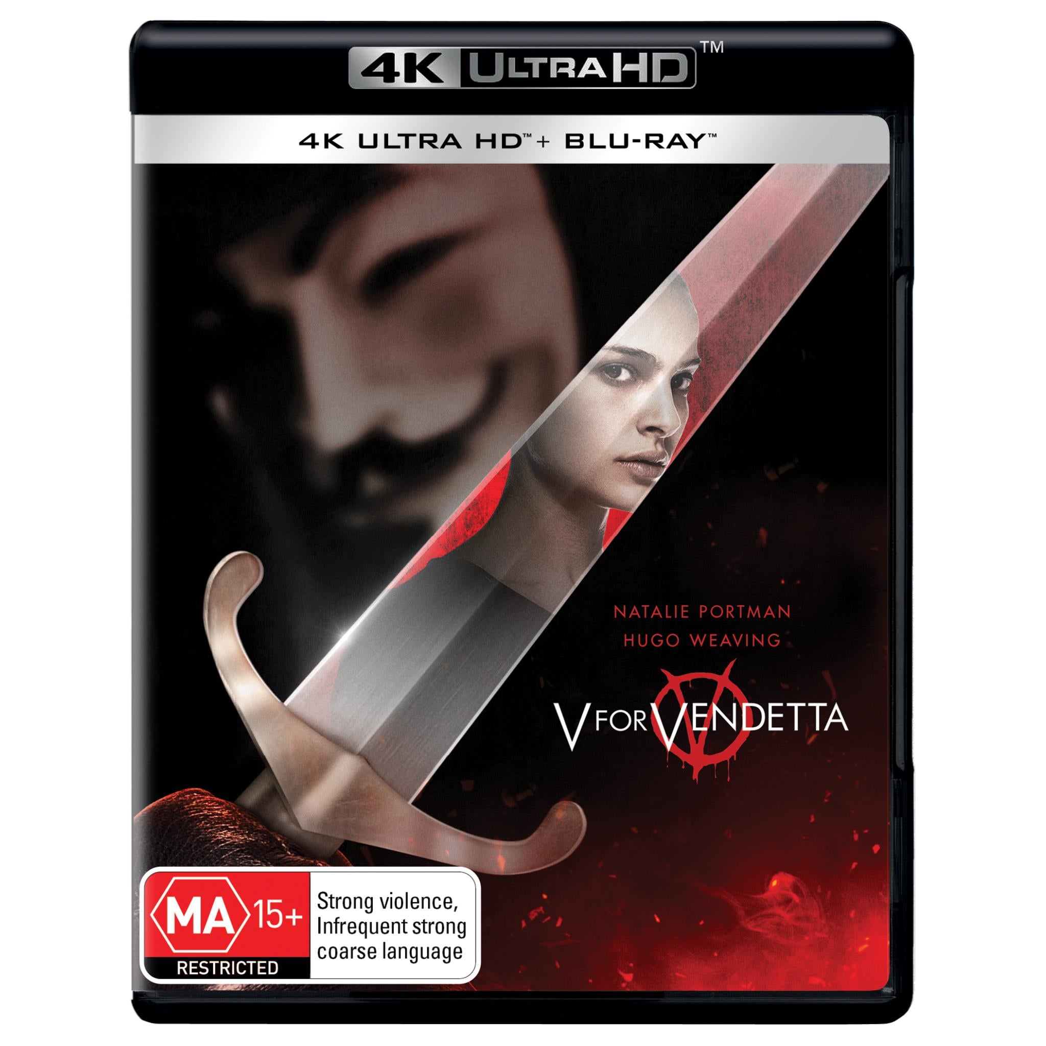 DVD V De Vingança Natalie Portman Hugo Weaving Original V For