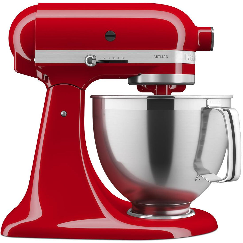 KitchenAid KSM195 4.7L Artisan Stand Mixer (Empire Red) - JB Hi-Fi