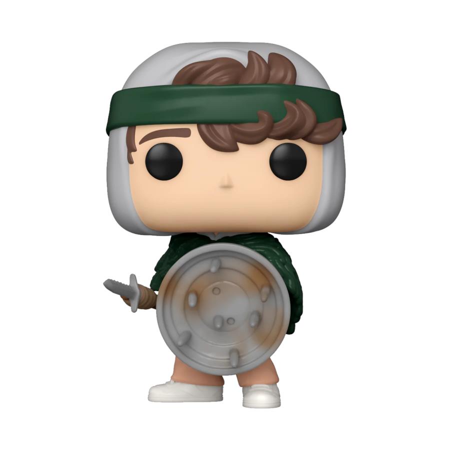 Stranger Things - Hunter Dustin With Shield Pop! Vinyl - JB Hi-Fi