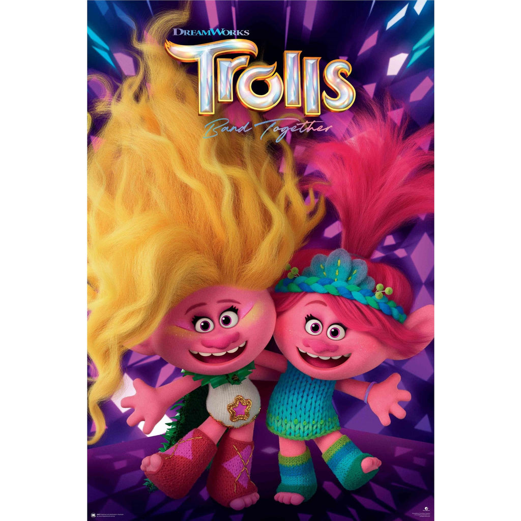 Trolls 3 - Poppy & Diva Poster - JB Hi-Fi