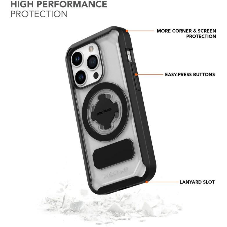 Rokform Crystal Case for iPhone 15 Pro (Clear) - JB Hi-Fi