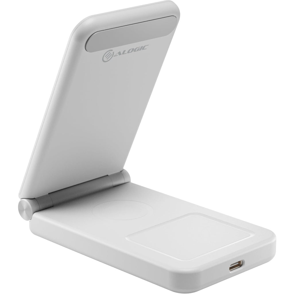 ALOGIC Yoga 3-in-1 Wireless Charging Stand with 30W Charger (White ...