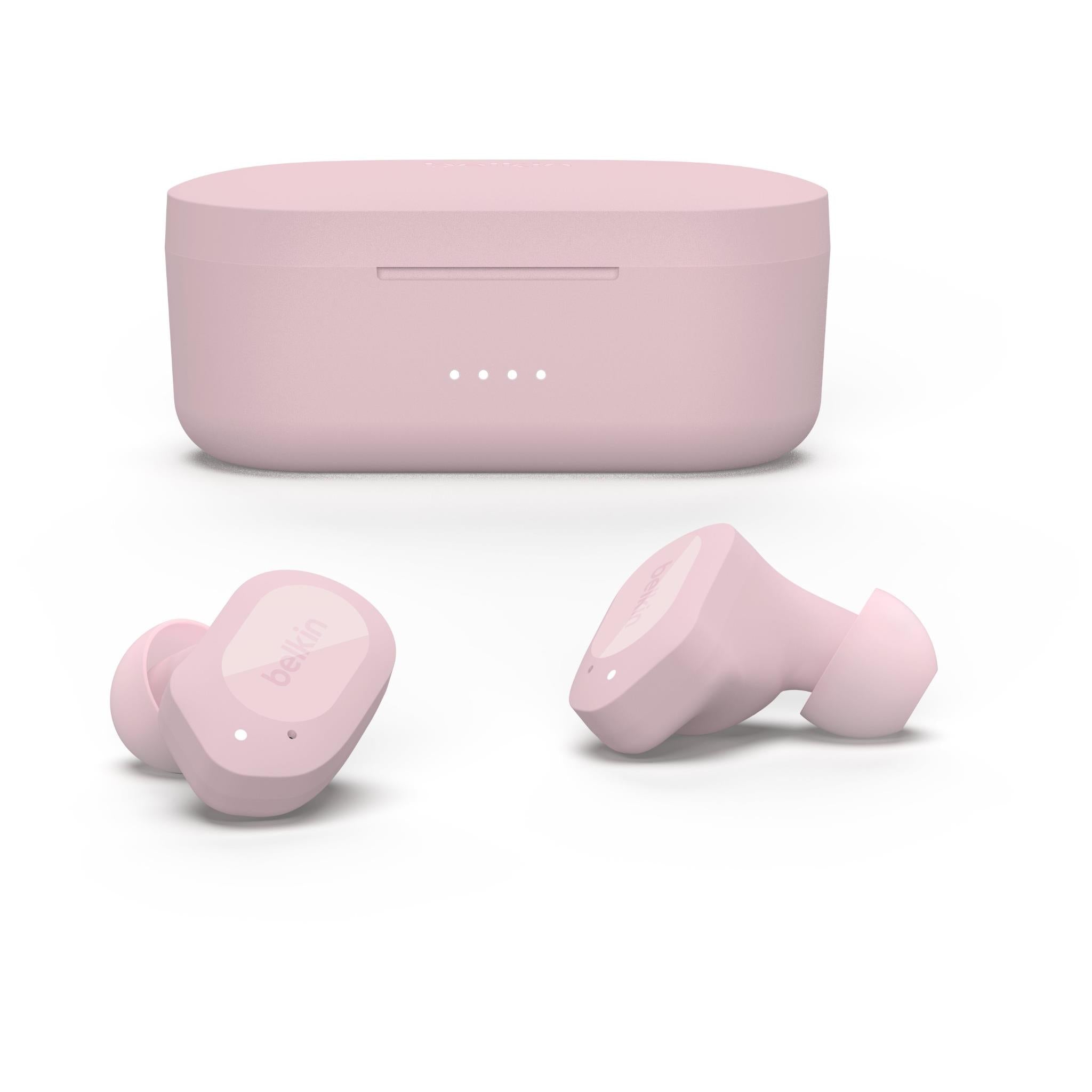 Belkin SOUNDFORM Play True Wireless In-Ear Headphones (Pink