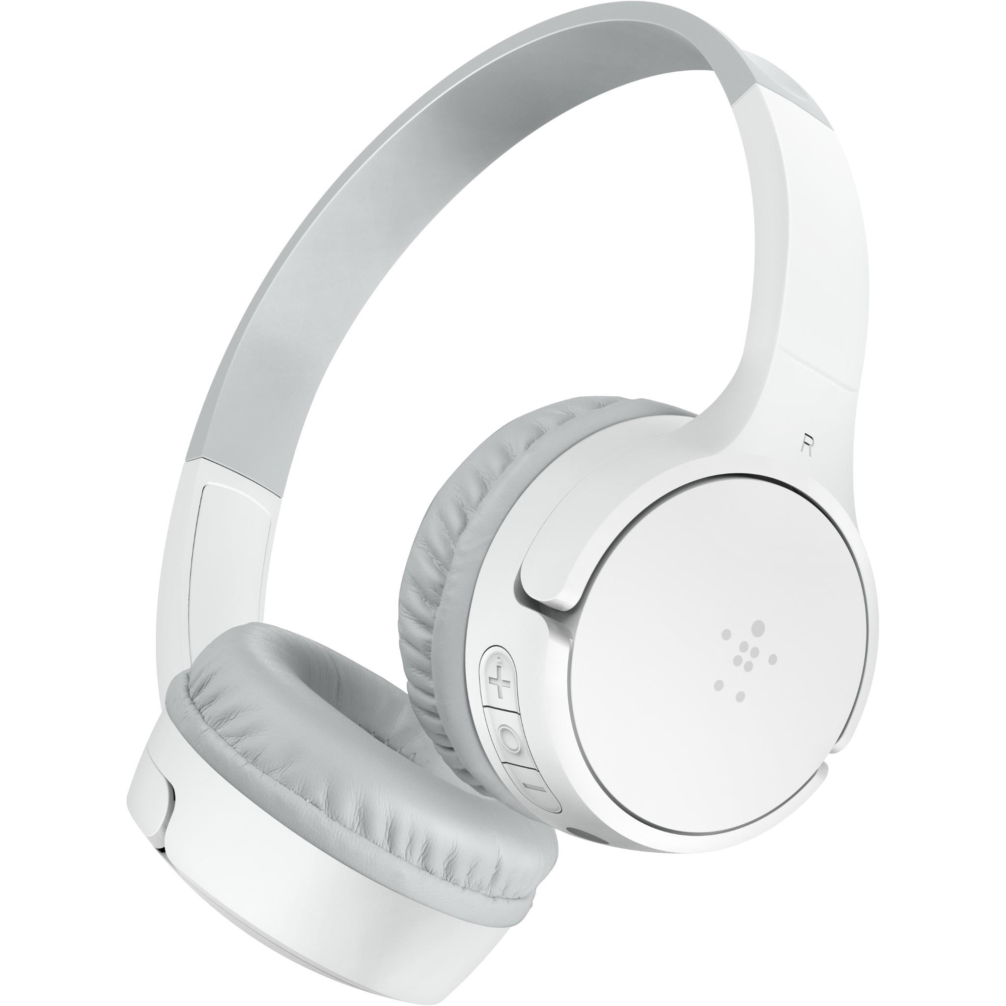 Belkin SOUNDFORM Mini Wireless On Ear Headphones for Kids White