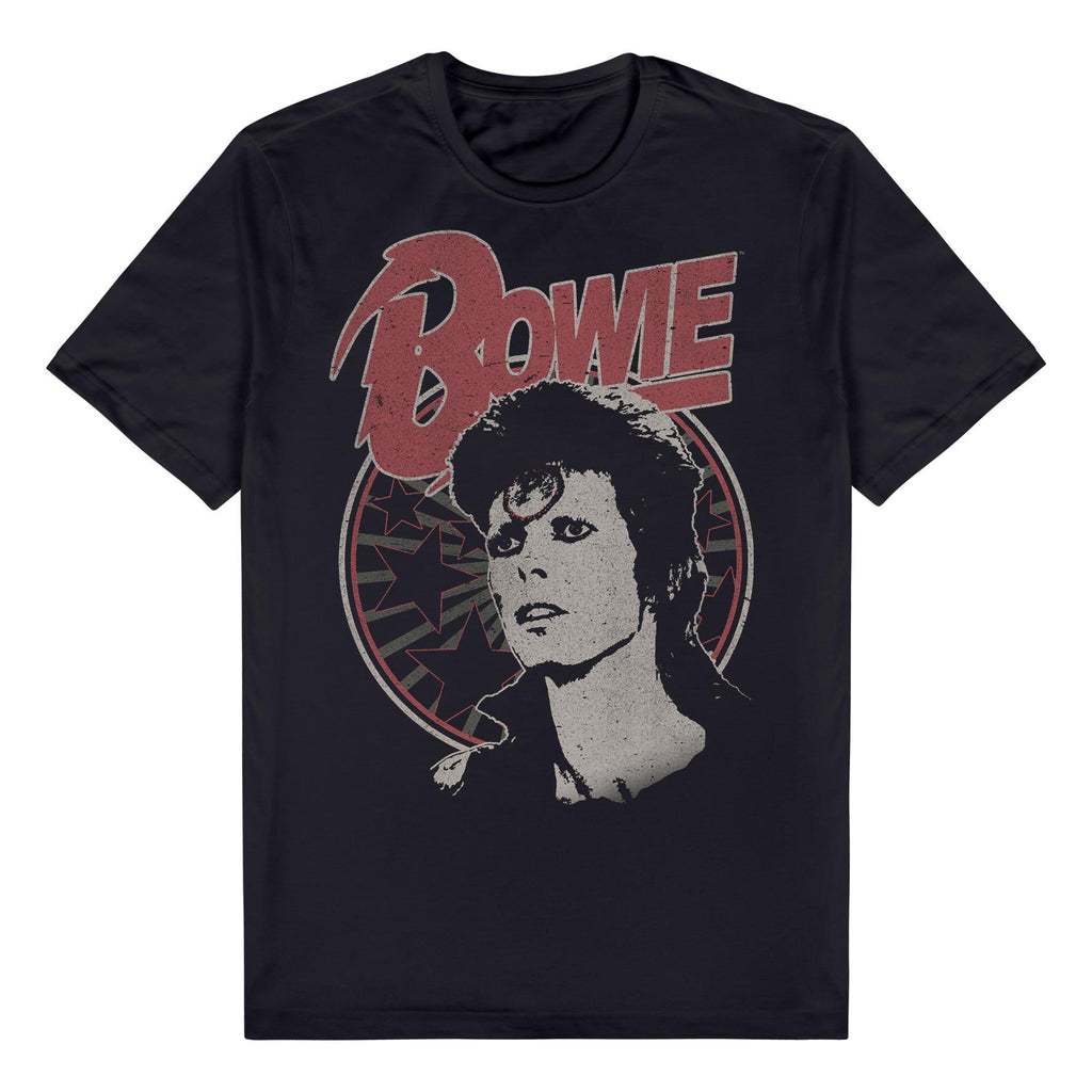 David Bowie - Black T-Shirt (Small) - JB Hi-Fi