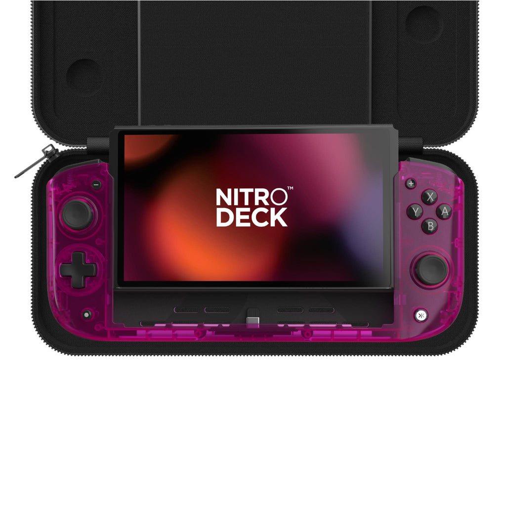 Nitro Deck Pink Crystal Collection with Carry Case - JB Hi-Fi