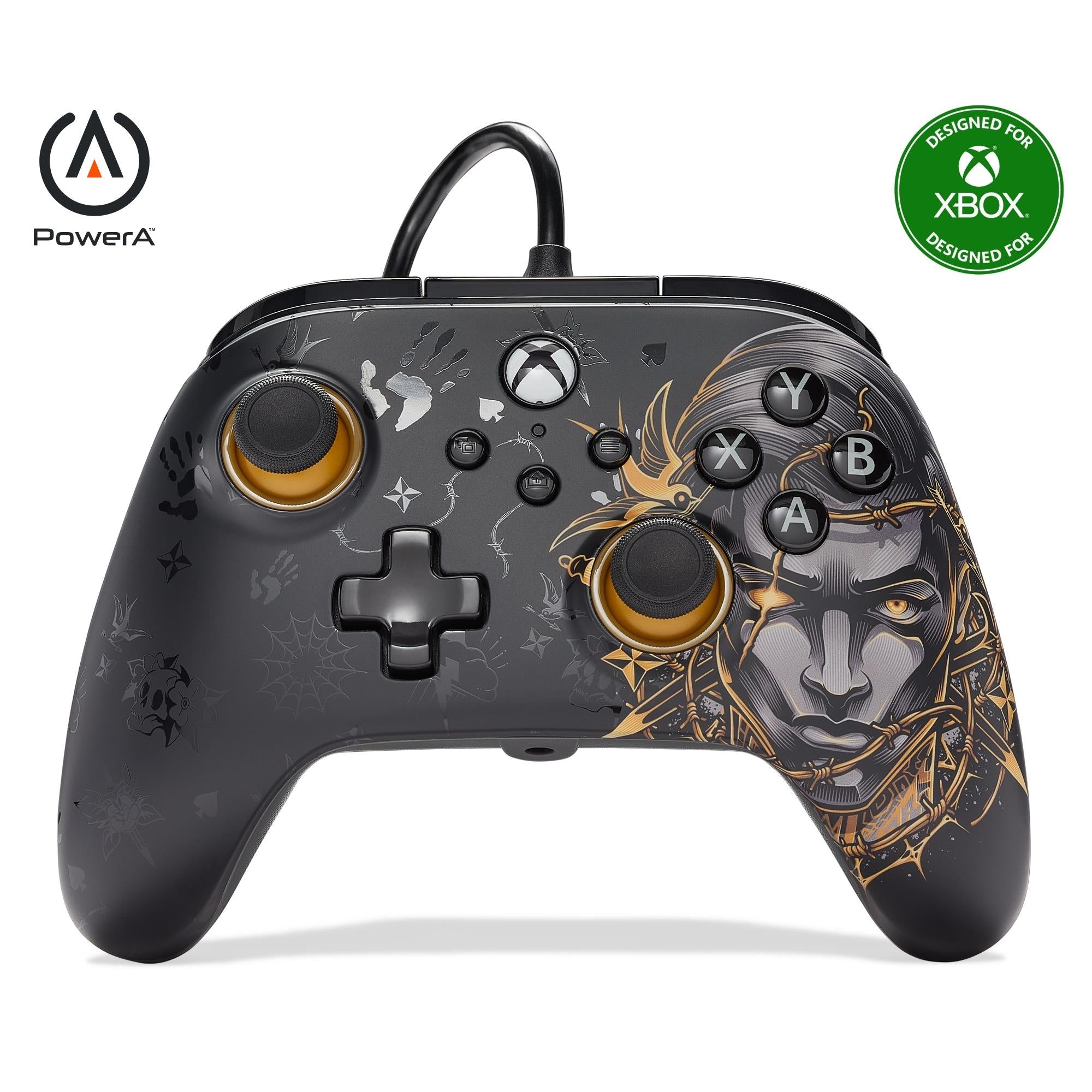 PowerA Advantage Wired Controller for Xbox Series X|S (Midas Fortnite) - JB  Hi-Fi