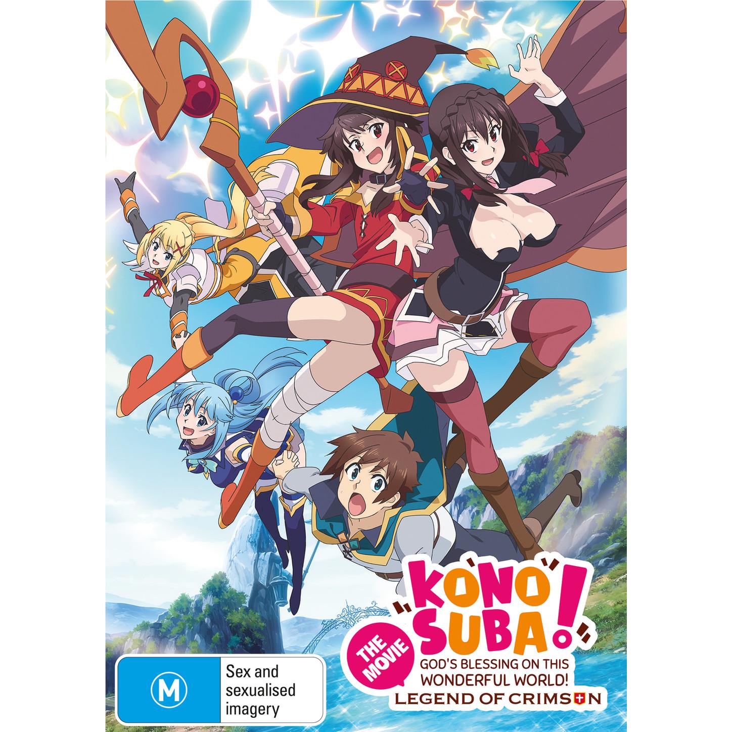  KonoSuba, The Movie, 1 DVD : Movies & TV