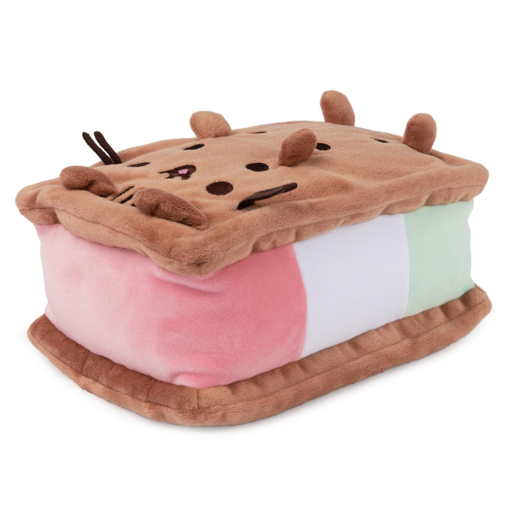 Pusheen: Neapolitan Ice Cream Sandwich 22cm - JB Hi-Fi