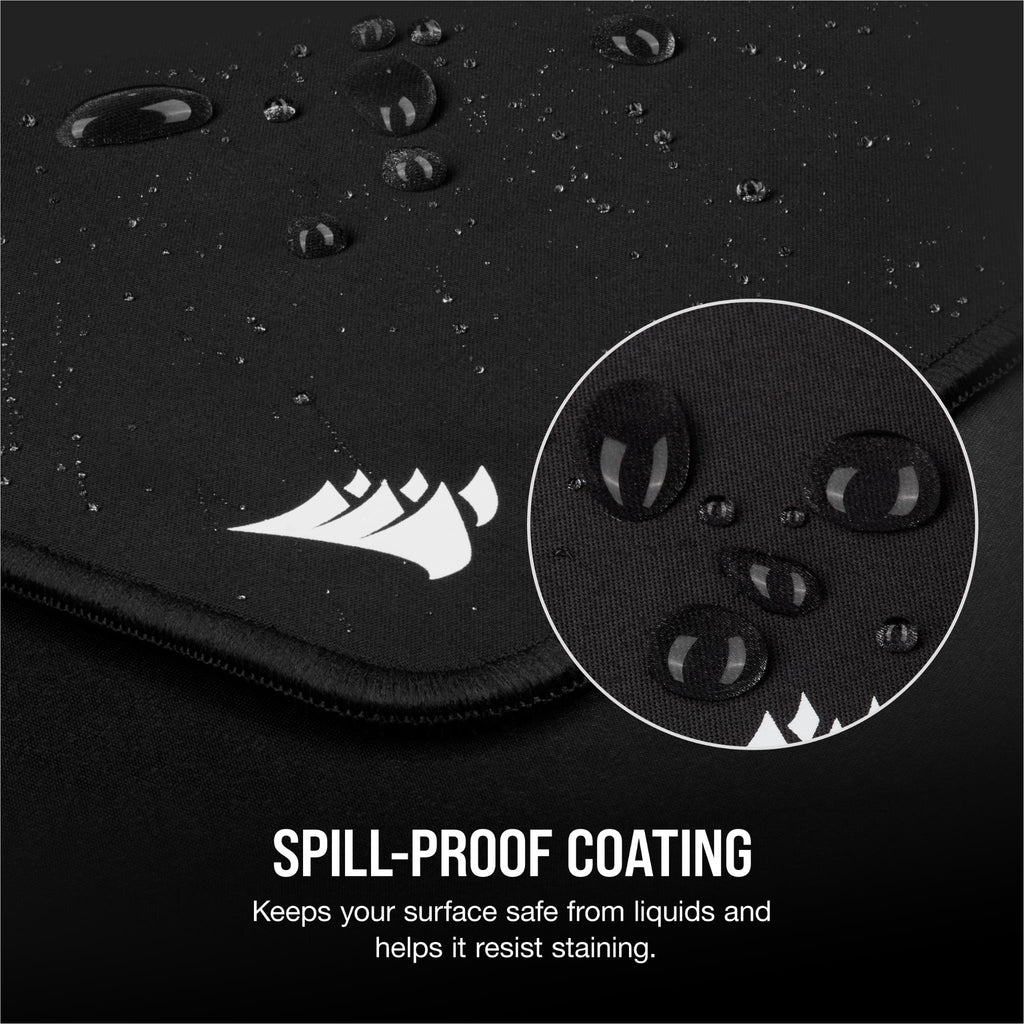 Corsair MM350 PRO Premium Spill-Proof Cloth Gaming Mouse Pad Extended ...