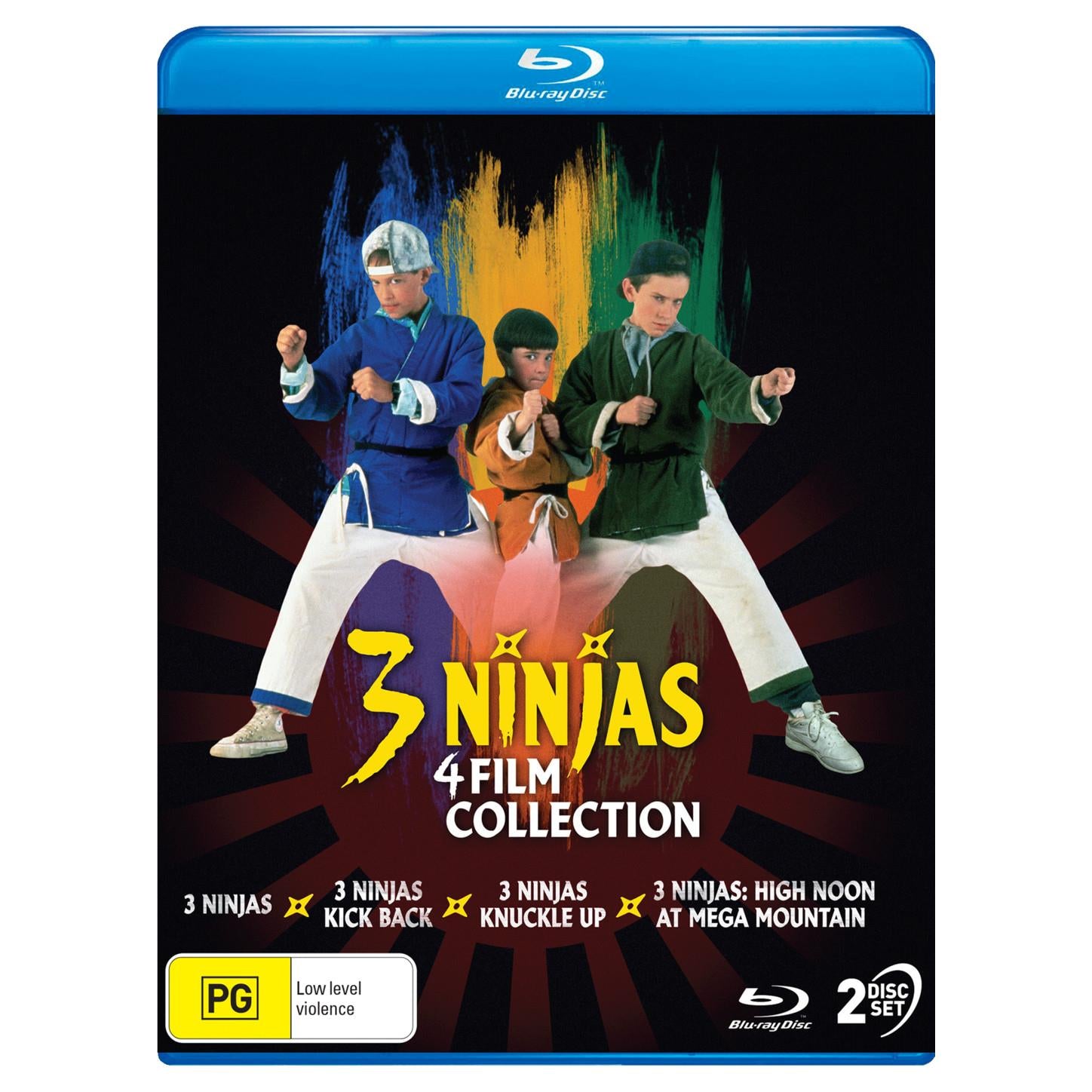 3 Ninjas / 3 Ninjas Kick Back / 3 Ninjas Knuckle Up / 3 Ninjas: High Noon  At Mega Mountain - JB Hi-Fi