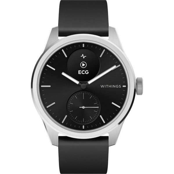 Withings ScanWatch – Hybrid Smart Watch with ECG, Heart Rate, Oximeter - 30  Day Battery Life - Smart Watches for Women, Smart Watch for Men, Fitness  Tracker - Android & iOS: Buy
