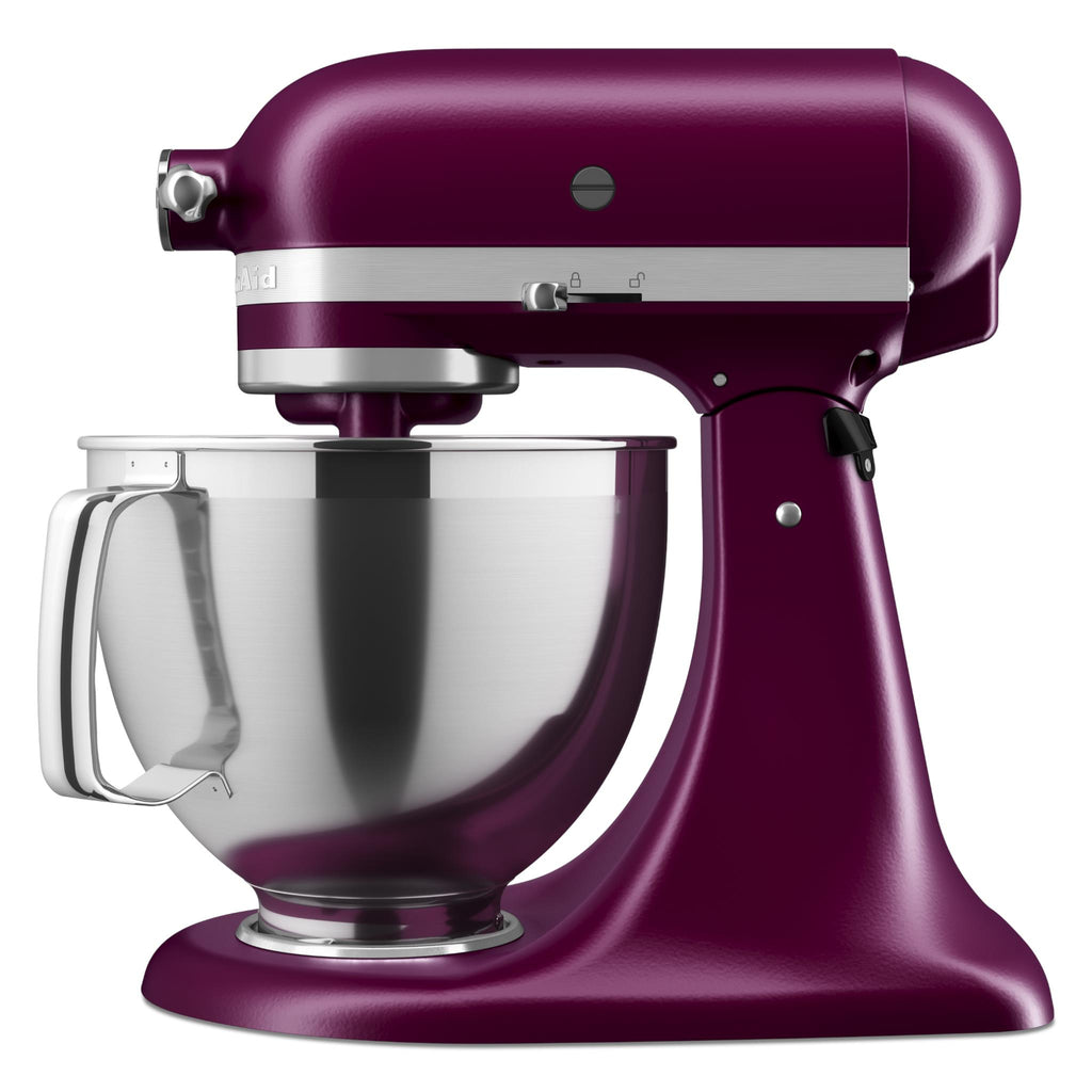 KitchenAid KSM195 4.7L Artisan Stand Mixer (Beetroot) - JB Hi-Fi