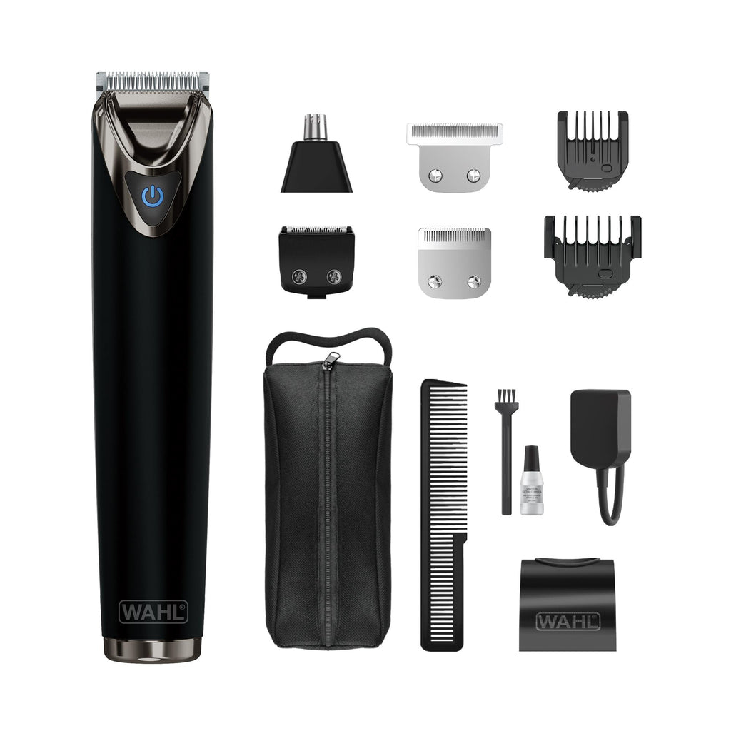 Wahl Advanced Stainless Steel Li Ion Trimmer (Black) - JB Hi-Fi