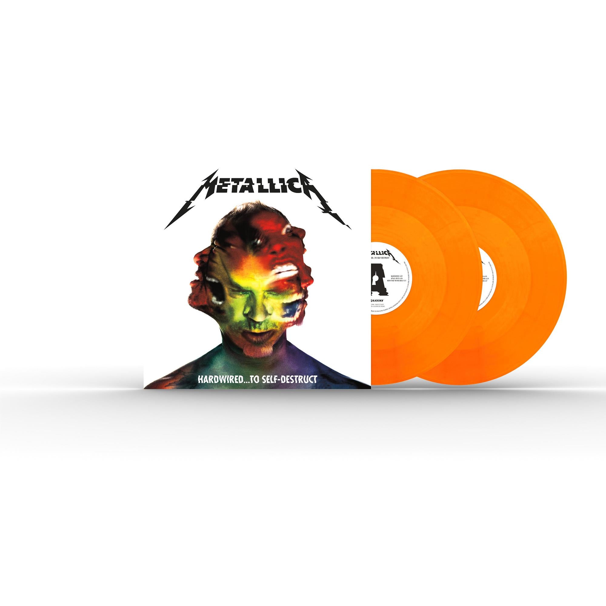 Hardwired To Self Destruct Flame Orange Vinyl JB Hi Fi