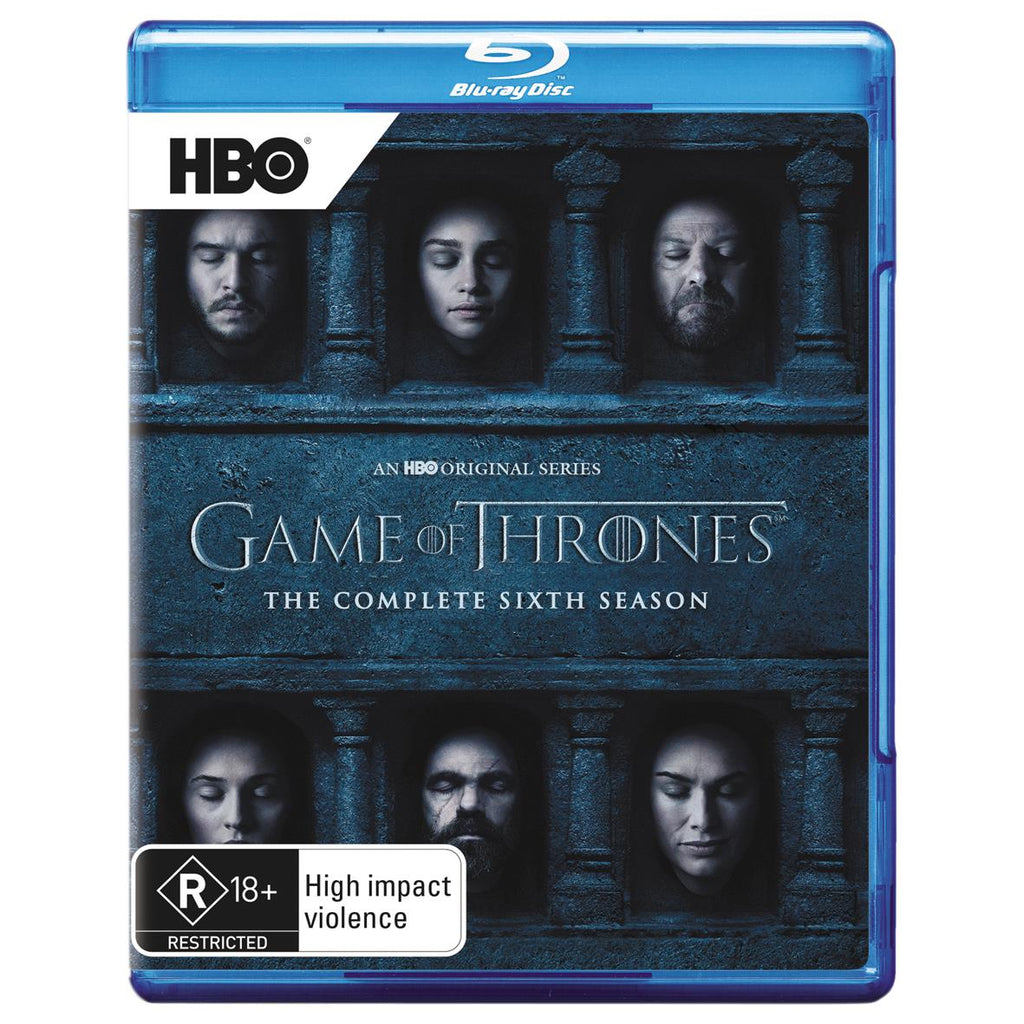 game of thrones season 6 blu ray